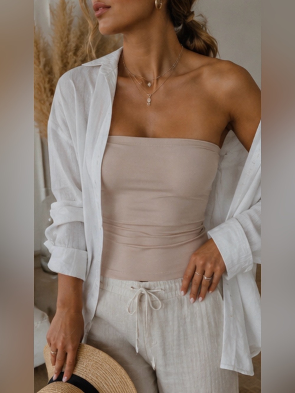 NWT- Naked Nude Top - Picture 4 of 13